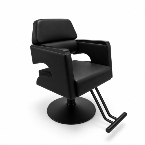 Кресло парикмахерское, Reshable DK-68184C черное