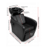 Парикмахерская мойка с креслом, с регулируемой раковиной, Reshable DK-78077C, черная