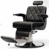 Кресло парикмахерское для барбершопа, Jiqiao B1218 черное