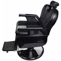 Кресло парикмахерское для барбершопа, JIQIAO B1223, черное