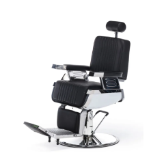 Кресло парикмахерское для барбершопа, JIQIAO B1219, черное