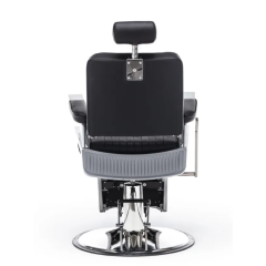 Кресло парикмахерское для барбершопа, JIQIAO B1219, черное