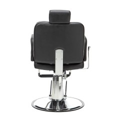 Кресло парикмахерское для барбершопа, JIQIAO B1203, черное