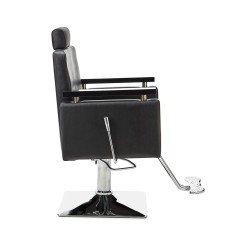 Кресло парикмахерское для барбершопа, JIQIAO B1235, черное