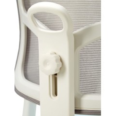 Детское эргономичное кресло с ортопедической спинкой, JIQIAO DE2009B голубое