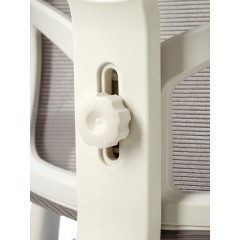 Детское эргономичное кресло с ортопедической спинкой, JIQIAO DE2009G сине-серое