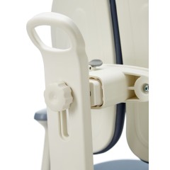 Детское эргономичное кресло с ортопедической спинкой, JIQIAO DE2010G синее