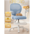 Детское эргономичное кресло с ортопедической спинкой, JIQIAO DE2021B голубое