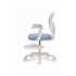 Детское эргономичное кресло с ортопедической спинкой, JIQIAO DE2021B голубое