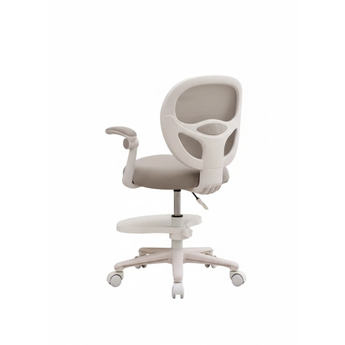 Детское эргономичное кресло с ортопедической спинкой, JIQIAO DE2021G серое