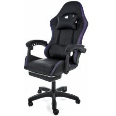 Геймерское кресло c RGB подсветкой, JIQIAO DG8003-B  черное