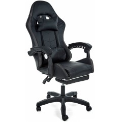 Геймерское кресло c RGB подсветкой, JIQIAO DG8003-B  черное