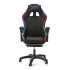 Геймерское кресло c RGB подсветкой, JIQIAO DG8003-BT  черное 