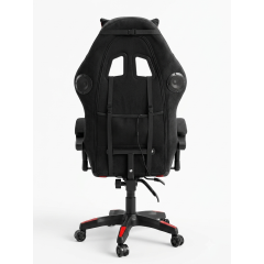 Геймерское кресло c RGB подсветкой, JIQIAO DG8003-ЧК-Т  красное