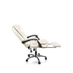 Кресло компьютерное офисное с вибромассажем, JIQIAO DM7001-BG  бежевое