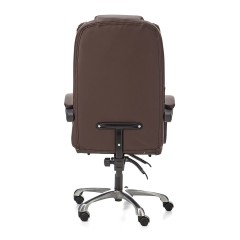 Кресло компьютерное офисное с вибромассажем, JIQIAO DM7001-DBR  темно-коричневое