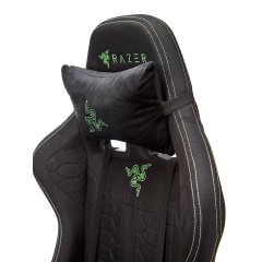 Игровое кресло компьютерное на колесиках Razer JIQIAO G3037A-T черное
