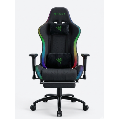 Игровое кресло компьютерное на колесиках Razer JIQIAO G3037A-V черное