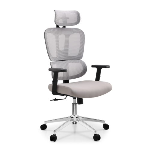 Кресло офисное компьютерное Stellar HT-413A серое