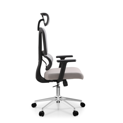 Кресло офисное компьютерное Stellar HT-413A серое