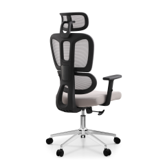 Кресло офисное компьютерное Stellar HT-413A серое