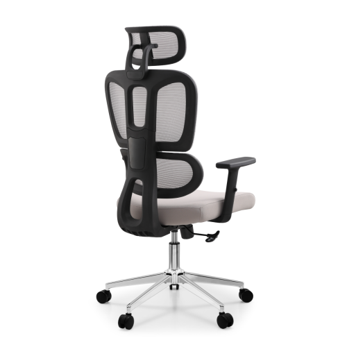 Кресло офисное компьютерное Stellar HT-413A серое