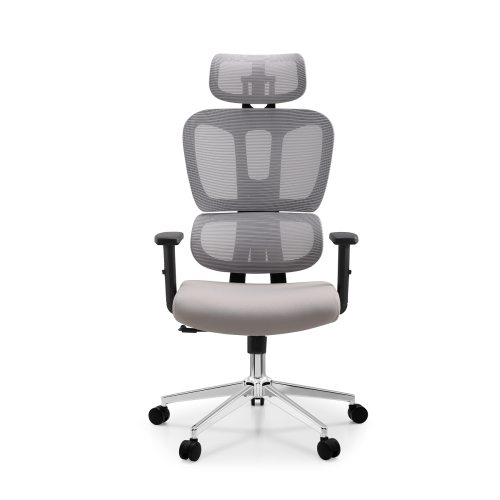 Кресло офисное компьютерное Stellar HT-413A серое