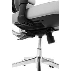 Компьютерное офисное кресло ортопедическое, JIQIAO R6001-С серое