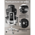 Компьютерное офисное кресло ортопедическое, JIQIAO R6001-С серое