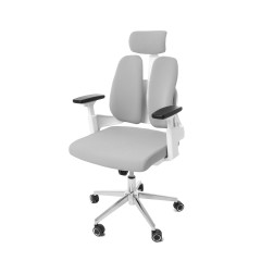 Компьютерное офисное кресло ортопедическое, JIQIAO R6014 серое