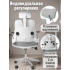 Компьютерное офисное кресло ортопедическое, JIQIAO R6014 серое