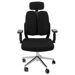 Компьютерное офисное кресло ортопедическое, JIQIAO R6015 черное
