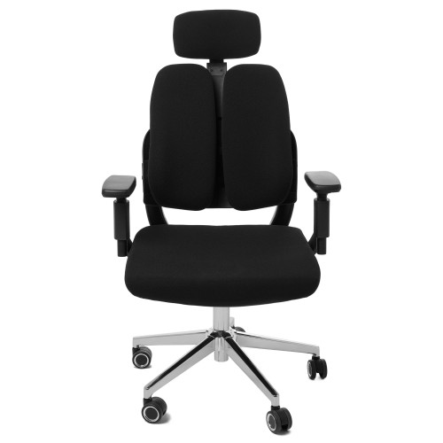 Компьютерное офисное кресло ортопедическое, JIQIAO R6015 черное