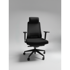 Кресло компьютерное офисное  JIQIAO R6064B черное