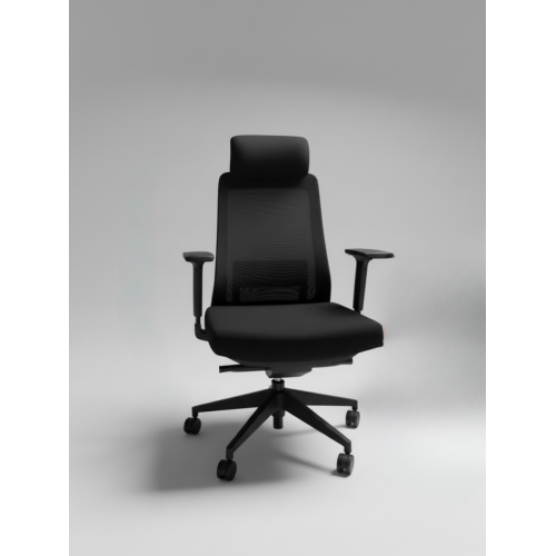 Кресло компьютерное офисное  JIQIAO R6064B черное