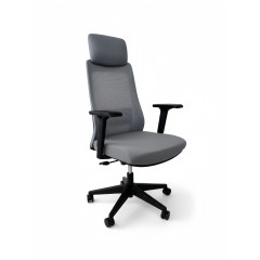 Кресло компьютерное офисное  JIQIAO R6064G серое