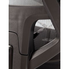 Кресло ортопедическое компьютерное с подставкой для ног  JIQIAO R8015B черное