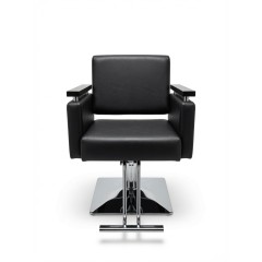 Кресло парикмахерское для салона красоты, Reshable DK-68007 черное