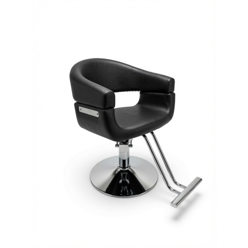 Кресло парикмахерское для салона красоты, Reshable DK-68009 черное