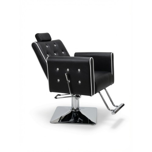 Кресло парикмахерское для салона красоты, Reshable DK-68028A черное