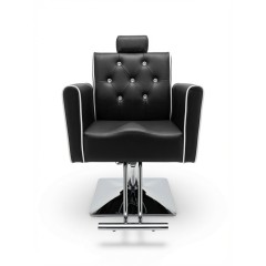 Кресло парикмахерское для салона красоты, Reshable DK-68028A черное