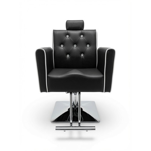 Кресло парикмахерское для салона красоты, Reshable DK-68028A черное