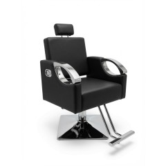 Кресло парикмахерское для салона красоты, Reshable DK-68073 черное