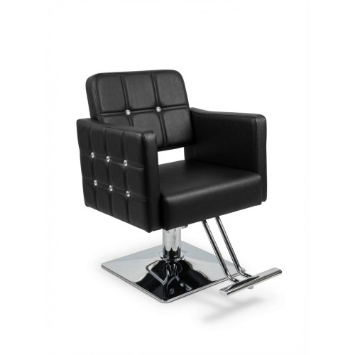 Кресло парикмахерское для салона красоты, Reshable DK-68145 черное