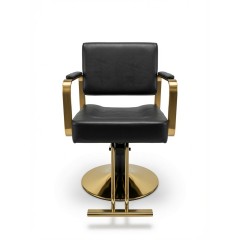 Кресло парикмахерское для салона красоты, Reshable DK-68164 черное