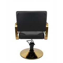 Кресло парикмахерское для салона красоты, Reshable DK-68166 черное