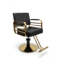 Кресло парикмахерское для салона красоты, Reshable DK-68166 черное