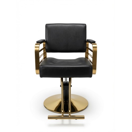 Кресло парикмахерское для салона красоты, Reshable DK-68166 черное