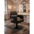 Кресло парикмахерское для барбершопа, Reshable DK-68184C черное