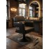 Кресло парикмахерское для барбершопа, Reshable DK-68184C черное